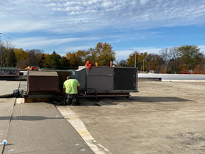 Flat Roof Leak Repair1