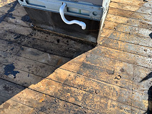 Flat Roof Leak Repair1